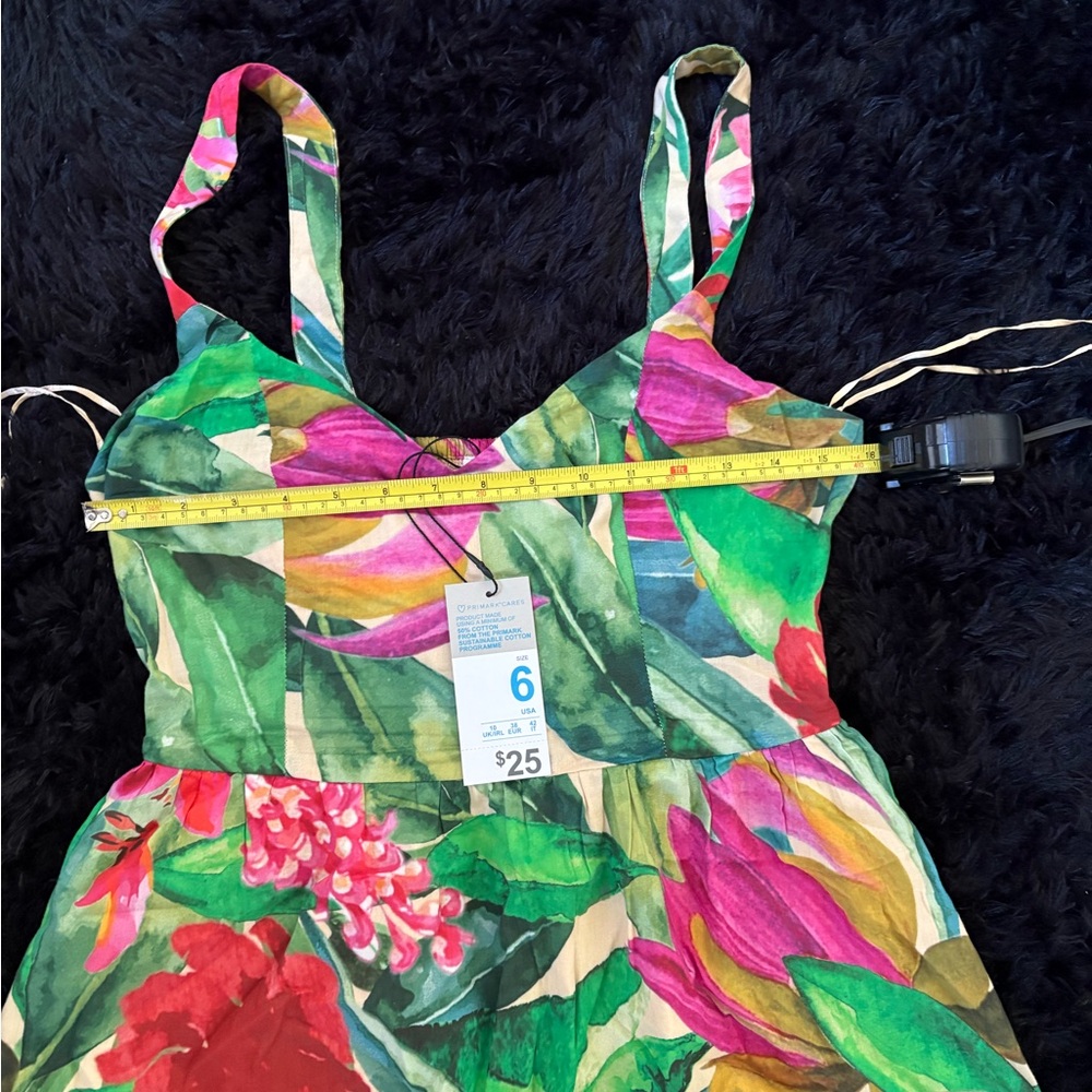 Primark Cares Floral Maxi Dress in Vibrant Colors - Picture 8 of 10